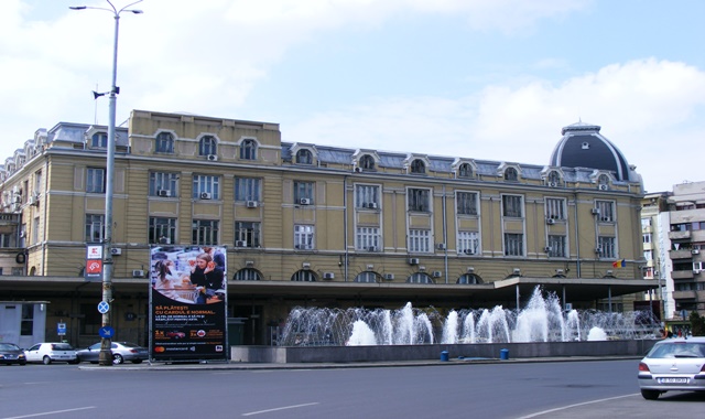 Bucharest North Railway Station is the most important station in Romania