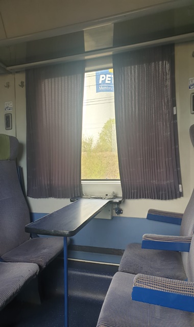 What can you expect from an inside train in Romania