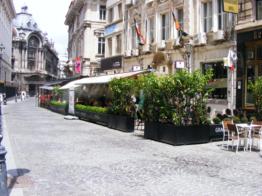 Old City of Bucharest is closed at night due to new restrictions
