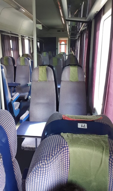 During pandemics few used the train from Bucharest Airport to City