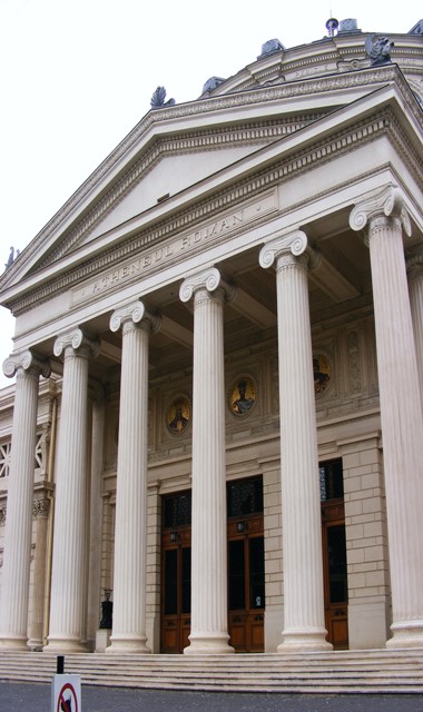 Where is the Romanian Athenaeum in Bucharest