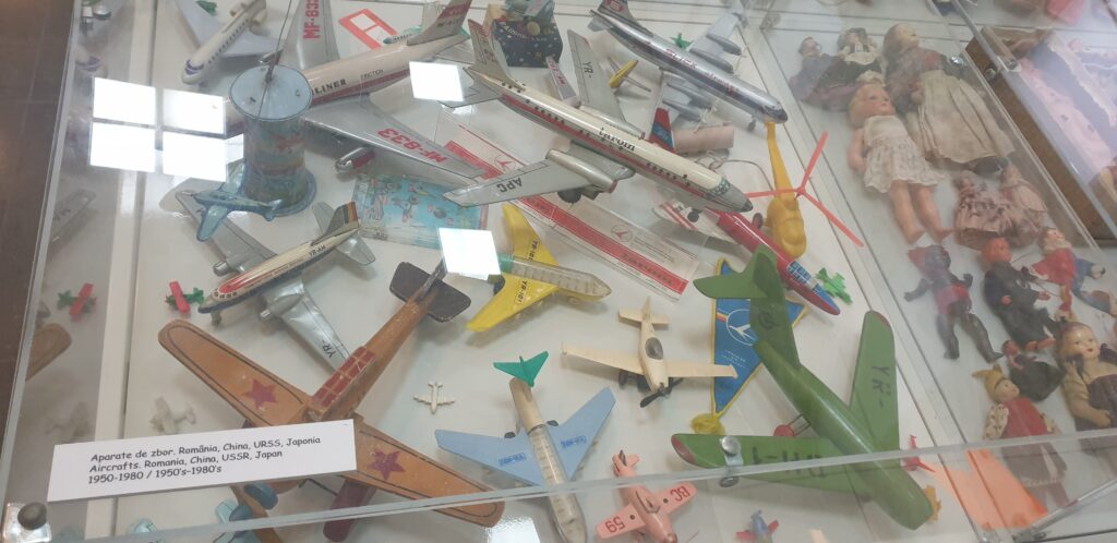 Planes toys at Toys Museum Bucharest