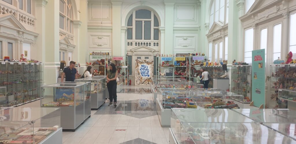 Bucharest Toys Museum at National History Museum on Victoria Avenue Bucharest
