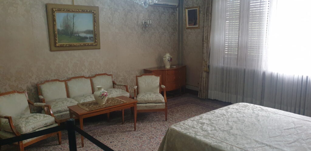 Nicu Ceausescu suite in Ceausescu House in Bucharest