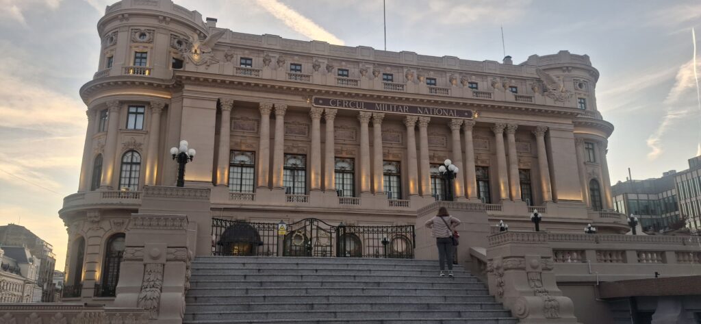 Military circle in Bucharest spring 2026